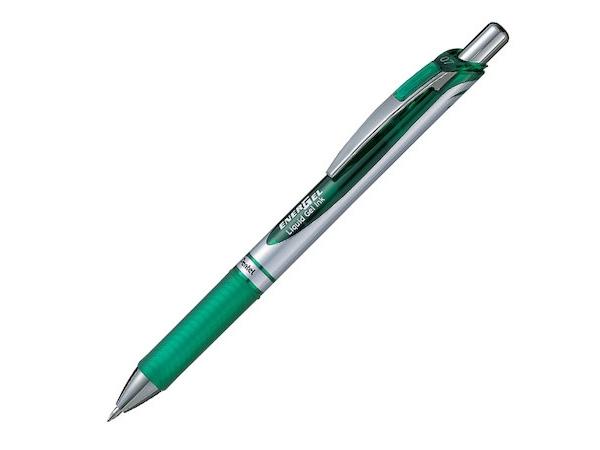 Gelpen Pentel Energel Bl77, 0,7 Mm, Grøn