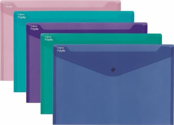 Snopake A4 Konvolutmappe Mix - 5 Stk Tilbud!