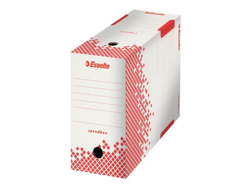 Arkivæske Esselte Speedbox FSC® 150 mm Hvid - 25 Stk.