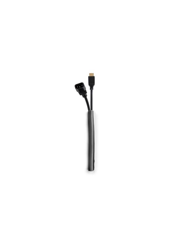 Multibrackets M Universal Cable Sock Self Wrapping 10mm Black 25m