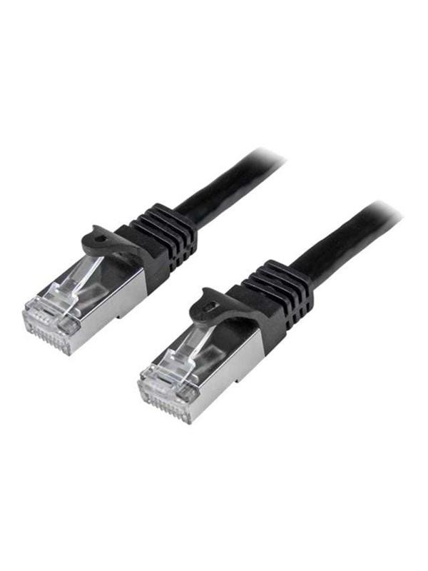 2m Sort Cat6 SFTP Patchkabel - Netværkskabel til salg