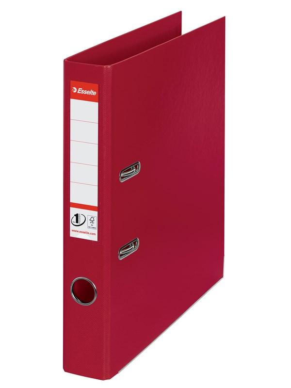 Esselte Brevordner No1 PP A4 50 mm - Bordeaux Kvalitet