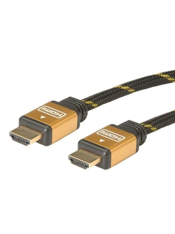 Roline Gold HDMI Kabel 2m - Kvalitetsledninger til tilbud!