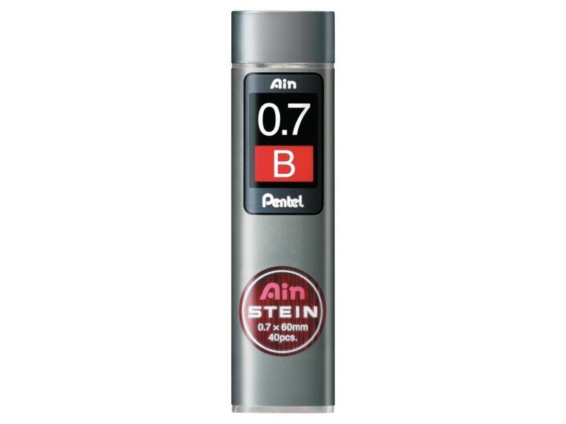 Blyantpen Ain Stone High Polymer B 0,7 mm - 40 stk. Æske