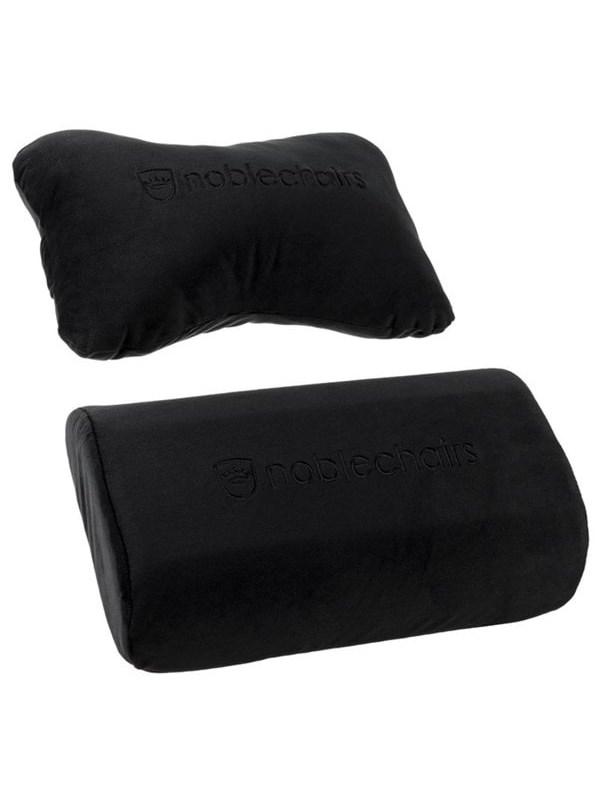 noblechairs Pillow-set for EPIC/ICON/HERO - Black - Sort - Stof