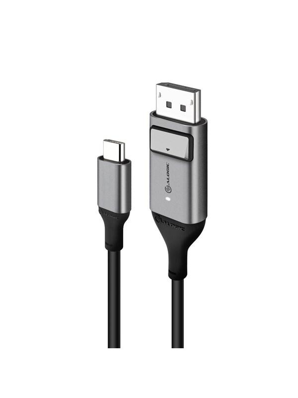 ALOGIC Ultra - USB-C - DisplayPort - 2m - Grå