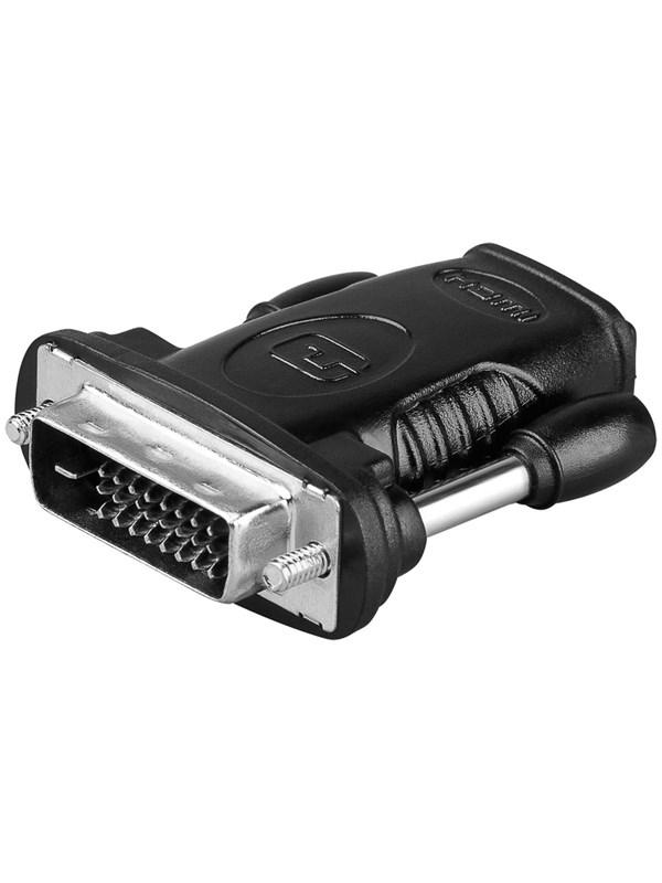 Pro HDMI™ til DVI-D adapter - Nickelbelagt tilbud!
