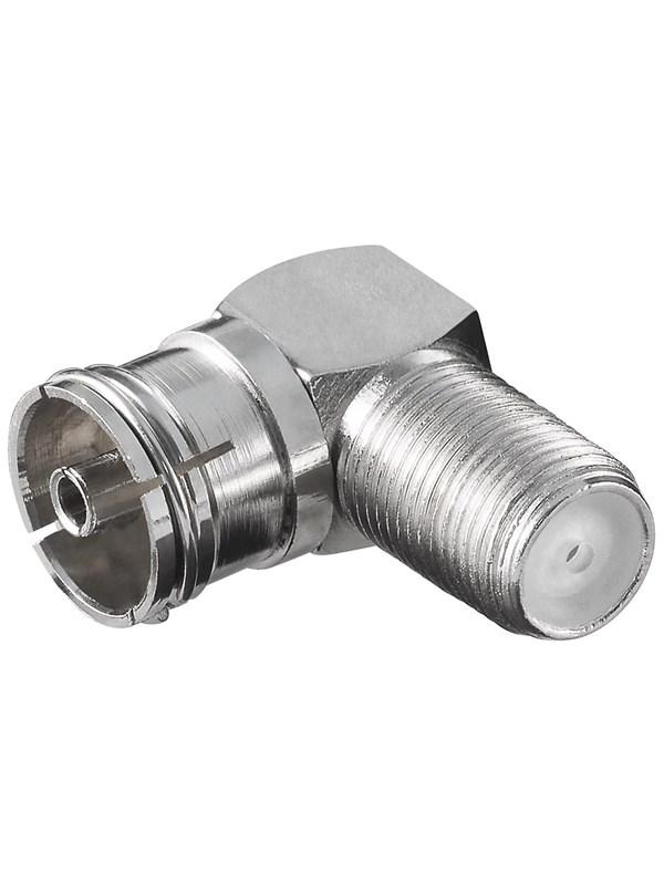 Pro Angle adapter: F female > Coaxial female 90°