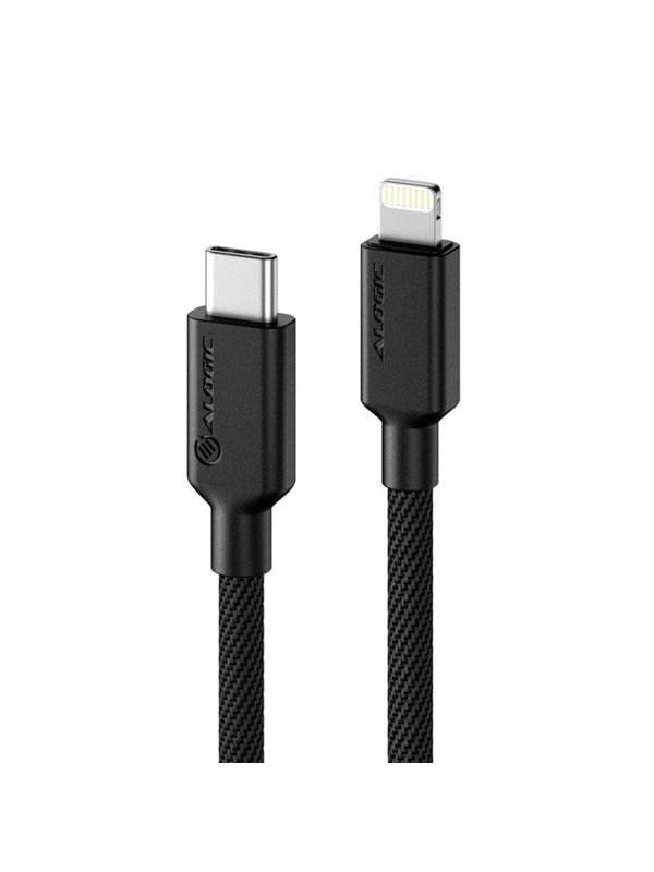 ALOGIC Elements PRO USB-C til Lightning kabel 2m - Sort