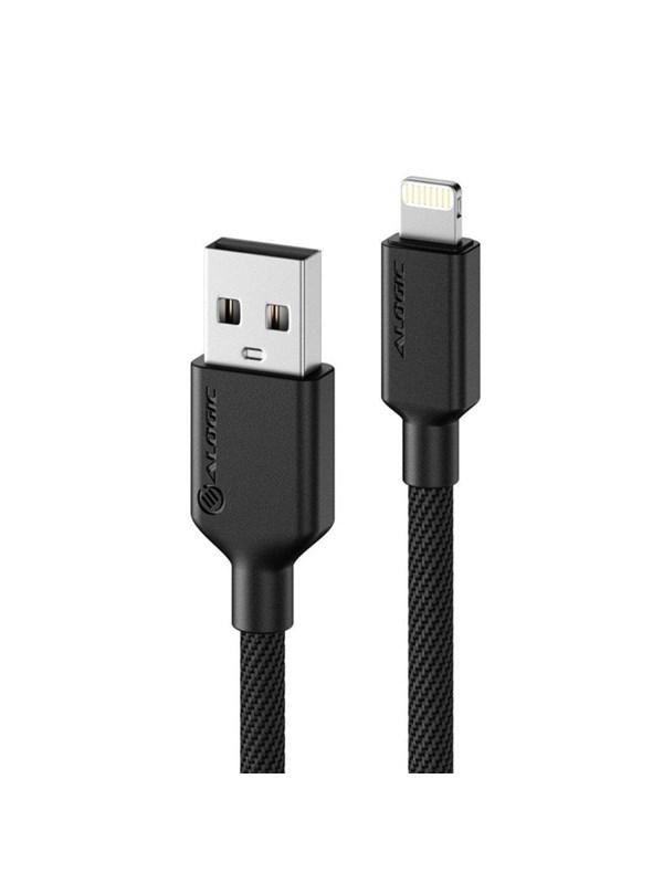 ALOGIC Elements PRO USB-A to Lightning cable 1m - Black