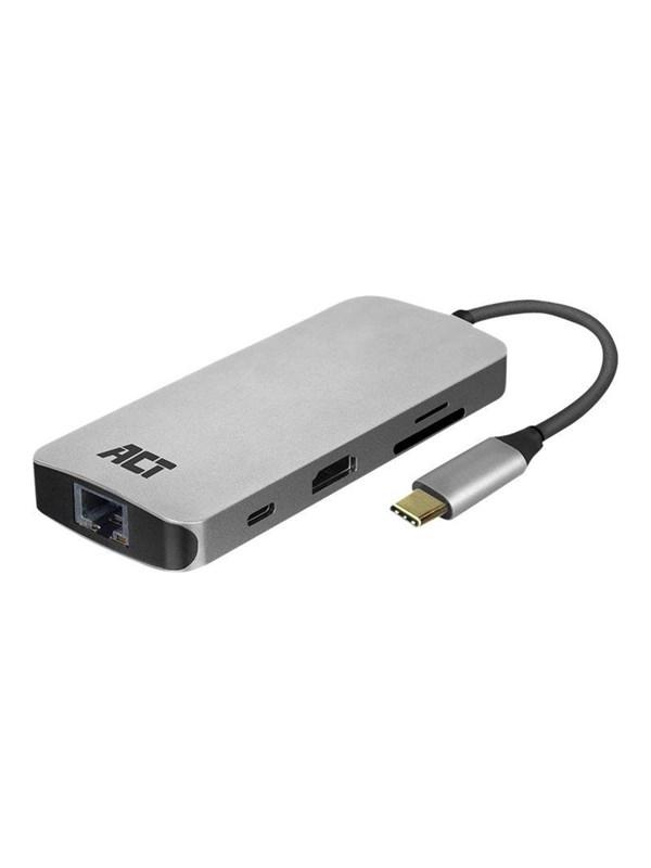 ACT Dockingstation - USB-C 3.2 Gen 1, HDMI, GigE
