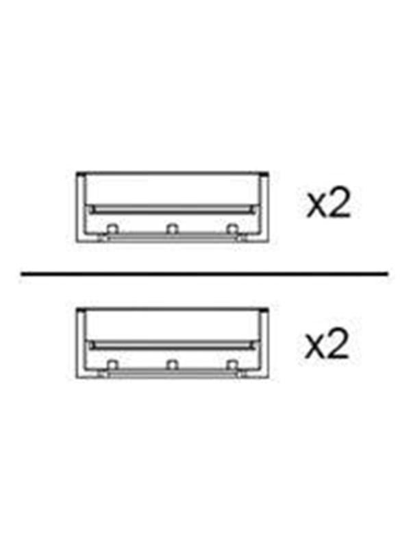 800GBase-CU direct attach cable - 3 m