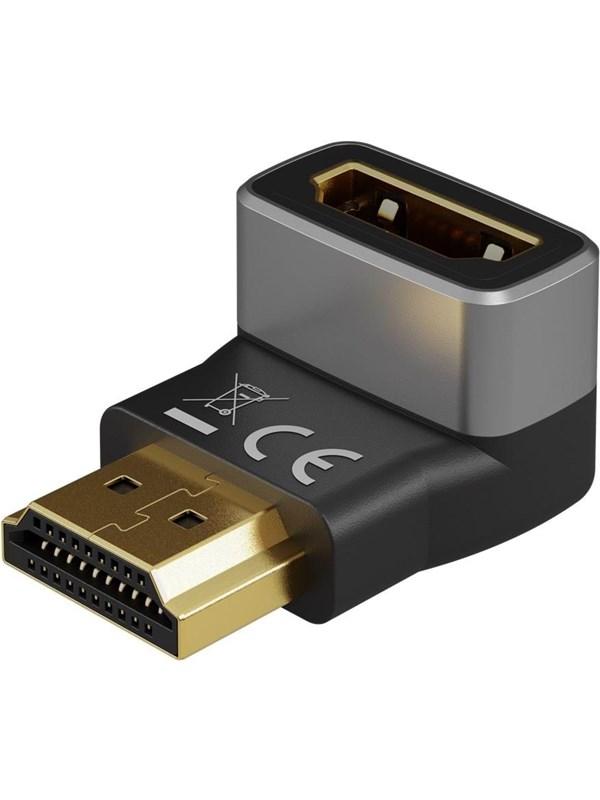 Pro Plus HDMI Vinklet Adapter 270° - Sort