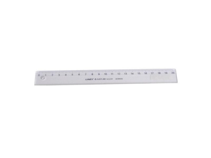 Linex Nature Lineal, 20 Cm - Kvalitet til Skrivebordet