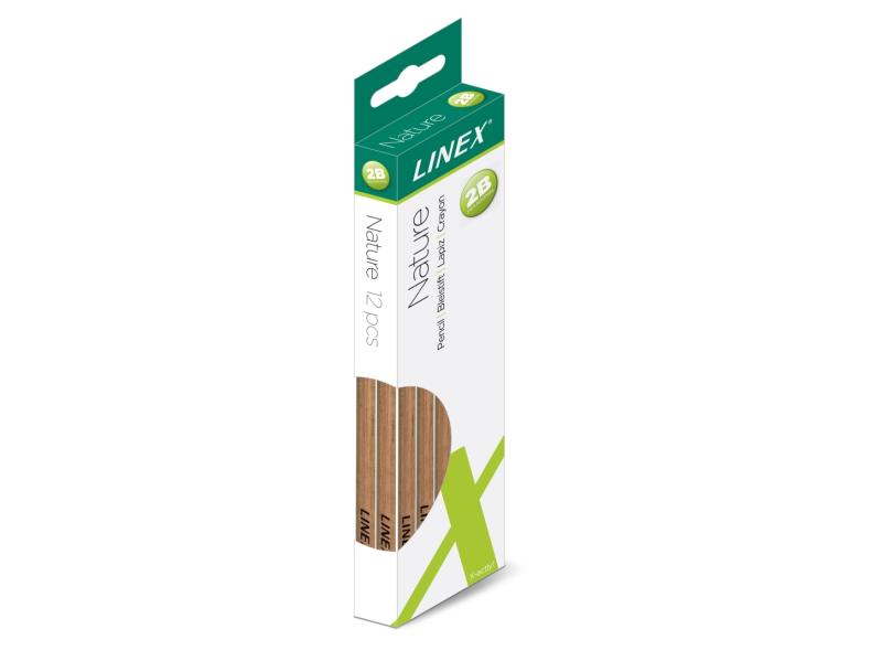 Blyant Linex Nature Nwp100 2B 12Stk/Sæt