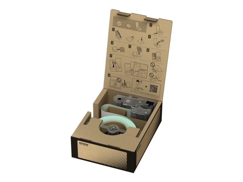 Br-Vs36tb-E Consumables: Tapes Sfl Cbl Wrap Lt Wht/Blk 36Mm 45M