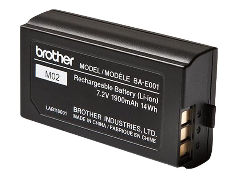 Brother Ba-E001 - Litiumion Batteri til P-Touch Printer