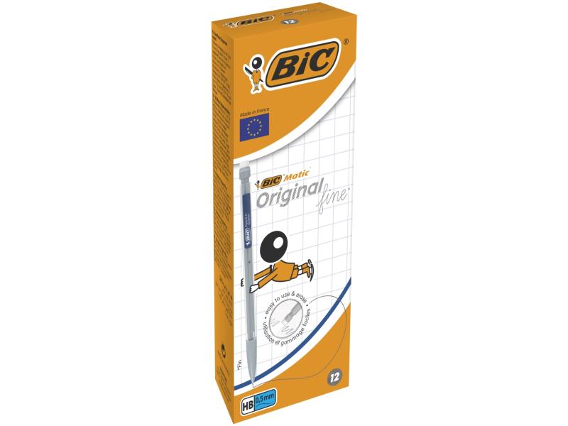 Bic Matic Original Fine Stiftblyanter 0,5 Mm - 12 Stk.