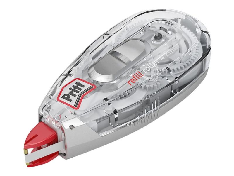 Pritt Flex - Korrektionsrulle - 4.2 Mm X 12 M - Hvid - Transparent Etui