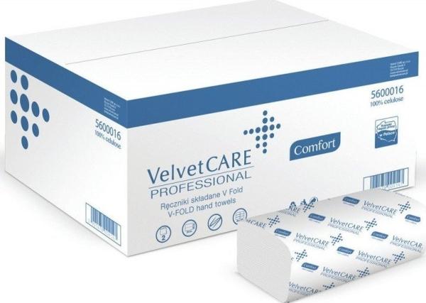 Hvide 2-lags Velvet Celluloseservietter, 40 stk.