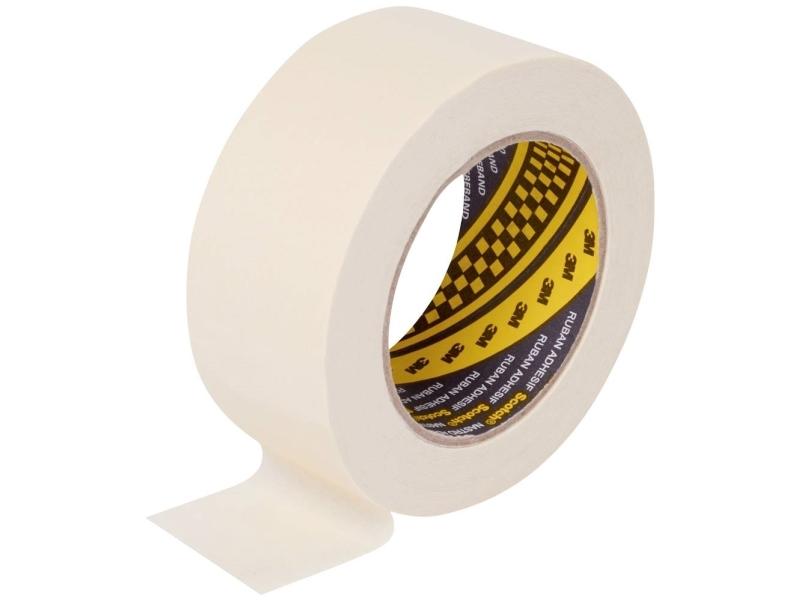 3M 06313 Afdækningsbånd Cremehvid 50 Mm x 48 Mm - 1 Stk