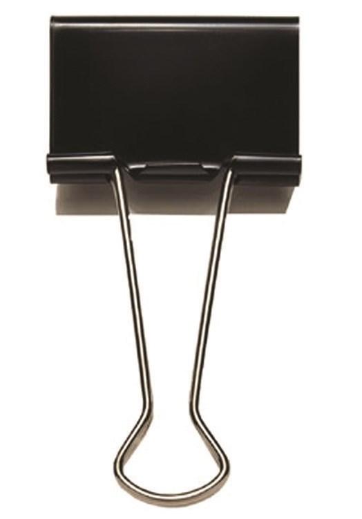 Büngers Foldbackklemmer med Metalbøjle - 12 stk til tilbud!