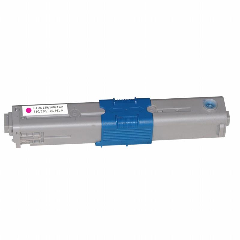 Kompatibel OKI C110M Lasertoner, Magenta - 2500 sider