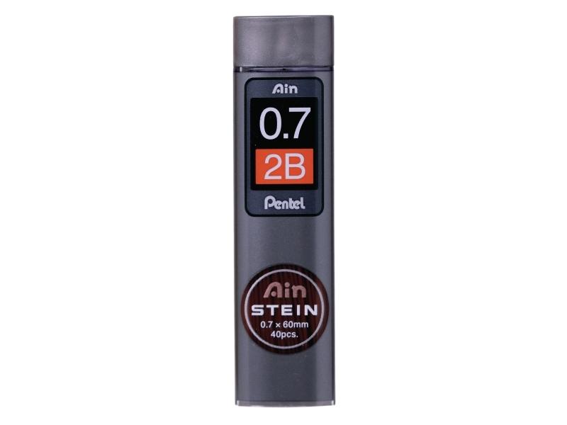 Blyantpen Ain Stone High Polymer, 2B, 0,7 Mm, 40 Stk. I Etui.