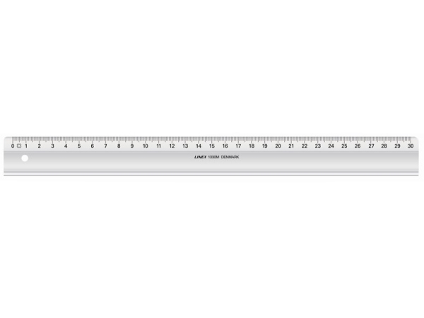 Linex Skolelineal 30Cm 1030M