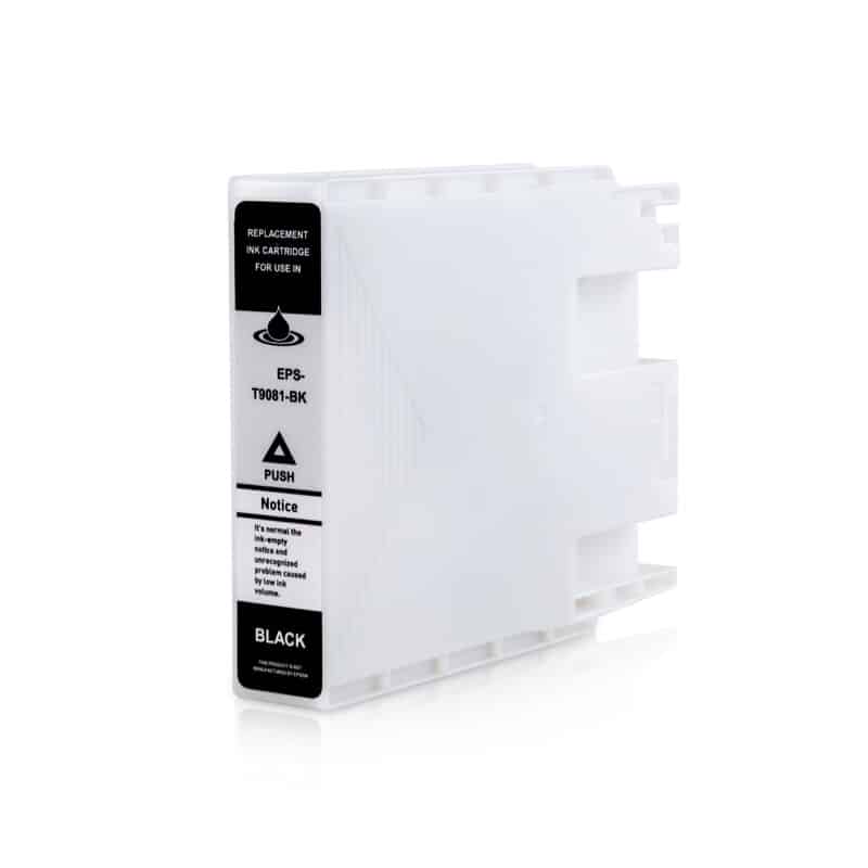 Epson  T9081 sort blækpatron 5.000 sider - kompatibel C13T908140