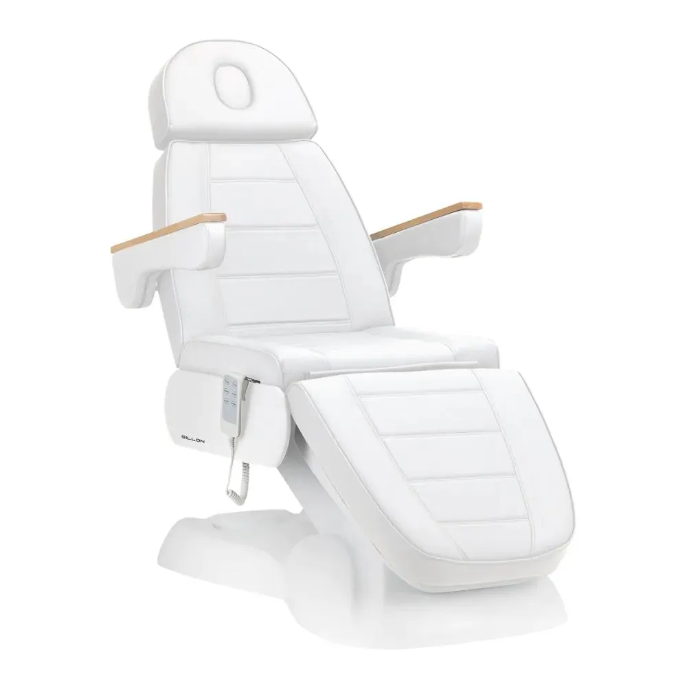 Activeshop Elektrisk Kosmetikstol Sillon Lux 273B, Hvid Med 3 Motorer