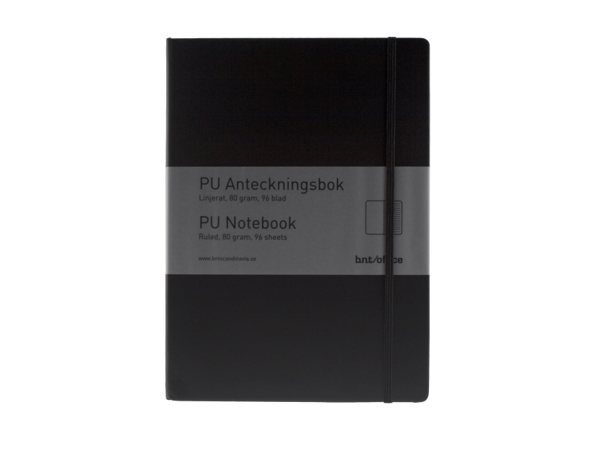 B.N.T 513110, Monokromatisk, Sort, A5, 96 Ark, 80 G/M², Linieret Papir