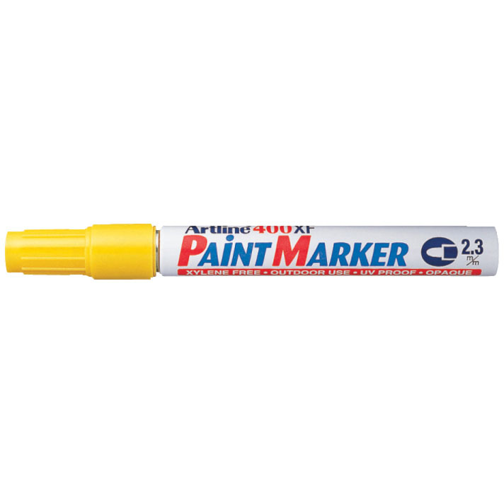 Artline 400 paintmarker 2,3mm gul